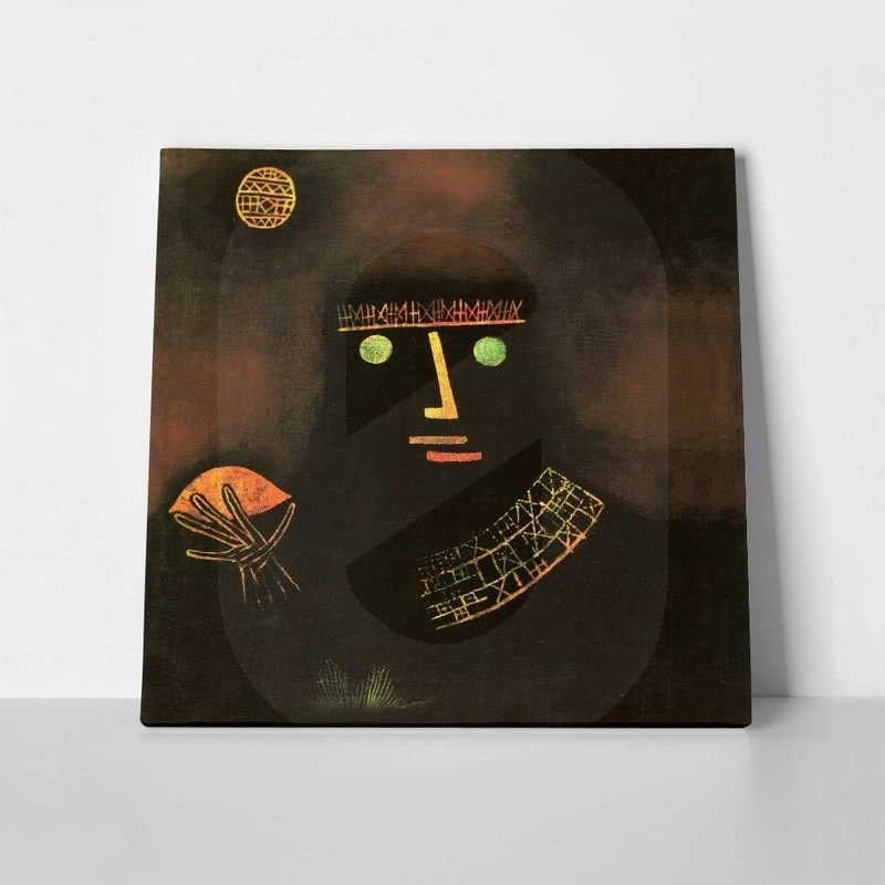 Πίνακας σε καμβά PAUL KLEE - BLACK PRINCE