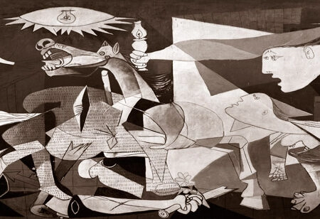 Πίνακας σε καμβά PICASSO - GUERNICA - Pablo Picasso Sticky 11