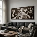 OUTLET Πίνακας σε καμβά PICASSO - GUERNICA 90cm x 40cm