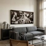 OUTLET Πίνακας σε καμβά PICASSO - GUERNICA 90cm x 40cm