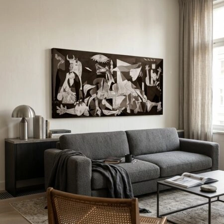 Πίνακας σε καμβά PICASSO - GUERNICA - Pablo Picasso Sticky 4