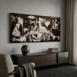 OUTLET Πίνακας σε καμβά PICASSO - GUERNICA 90cm x 40cm