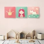 Σετ παιδικοί πίνακες PRINCESS SET