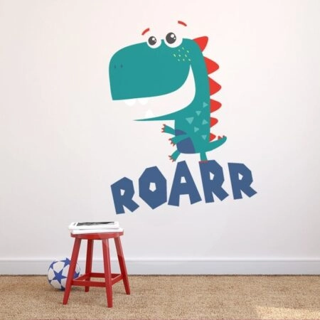 Αυτοκόλλητο τοίχου ROAR DINO - Βρεφικα & Παιδικά