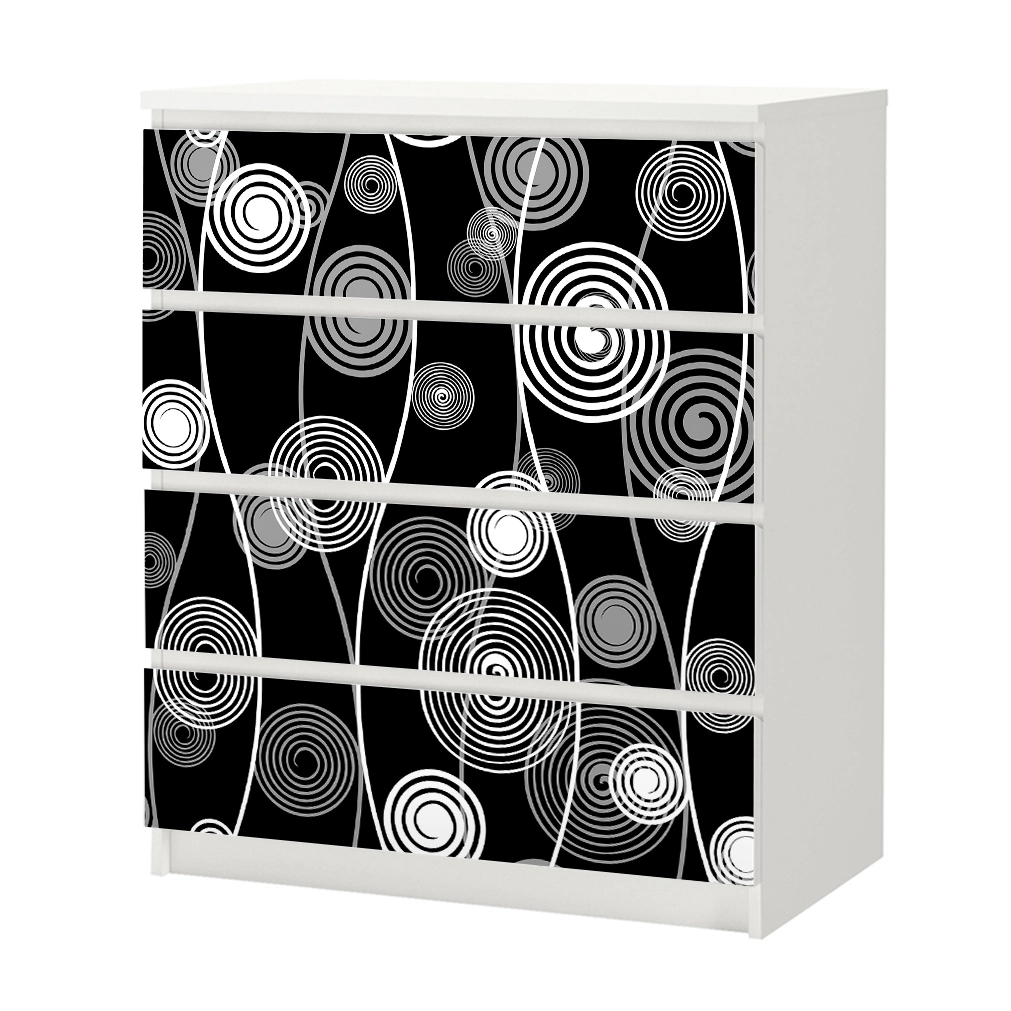Αυτοκόλλητο Συρταριέρας SPIRALS