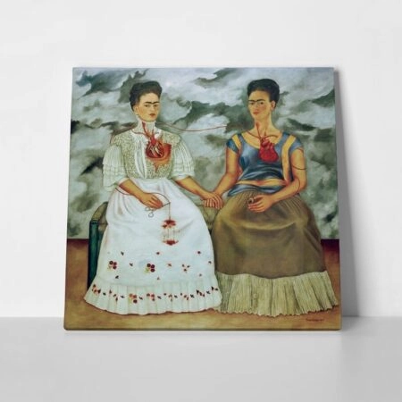 Πίνακας σε καμβά TWO FRIDA ASSET - Frida Kahlo Sticky 1