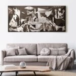 OUTLET Πίνακας σε καμβά PICASSO - GUERNICA 90cm x 40cm