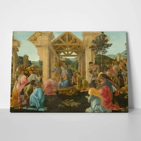 Πίνακας BOTTICELLI-THE ADORATION OF THE MAGI - Botticelli Sandro