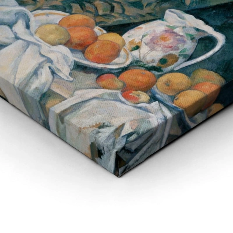 Πίνακας PAUL CEZANNE - STILL LIFE WITH A CURTAIN