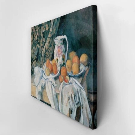 Πίνακας PAUL CEZANNE - STILL LIFE WITH A CURTAIN - Paul Cezanne Sticky 2