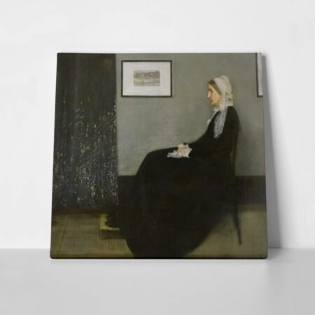 Πίνακας Τετράγωνος JAMES MCNEILL - WHISTLERS MOTHER - Αλλοι ζωγραφοι Sticky 1