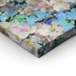 Πίνακας Τετράγωνος TURQOISE BLOSSOM