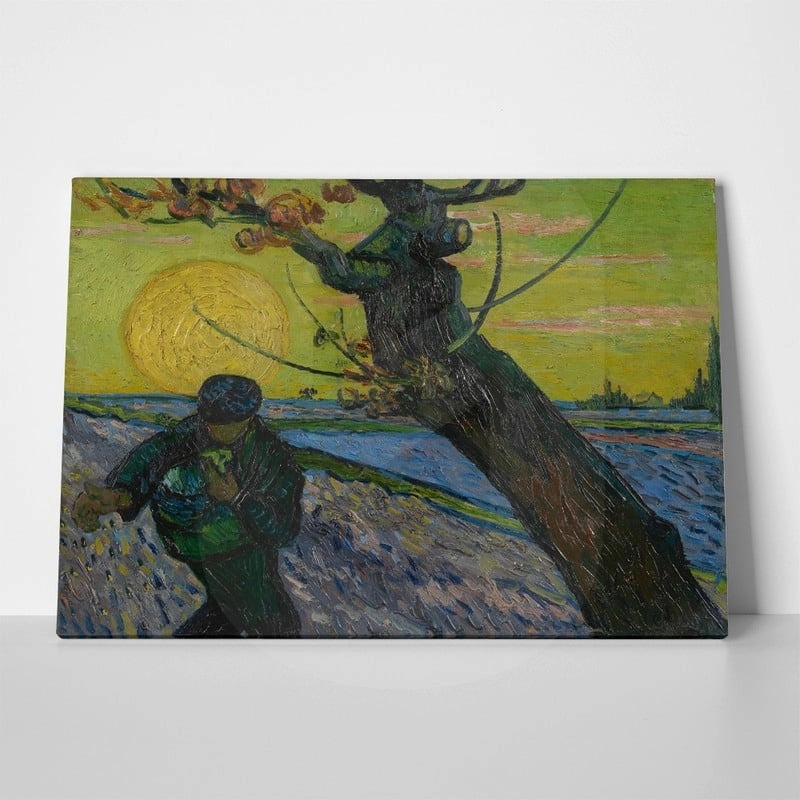 Πίνακας σε καμβά VAN GOGH - THE SOWER 2
