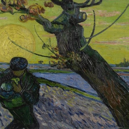 Πίνακας σε καμβά VAN GOGH - THE SOWER 2 - Vincent Van Gogh Sticky 5