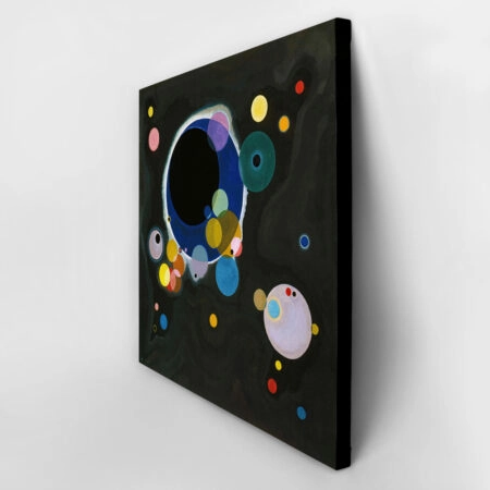Πίνακας σε καμβά KANDINSKY - SEVERAL CIRCLES - Wassily Kandinsky Sticky 4