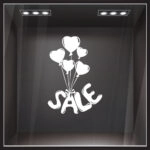 Αυτοκολλητο Εκπτωσεων BALLOON SALES