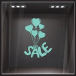 Αυτοκολλητο Εκπτωσεων BALLOON SALES