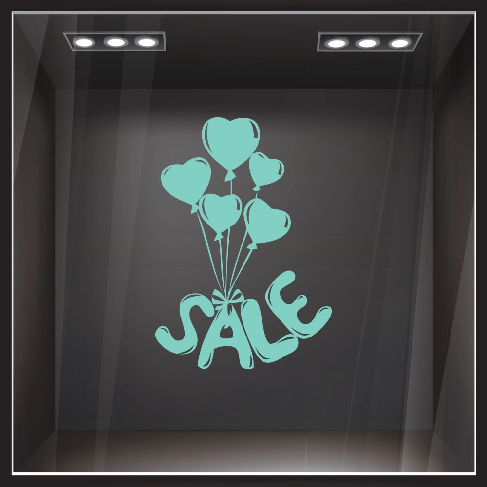 Αυτοκολλητο Εκπτωσεων BALLOON SALES