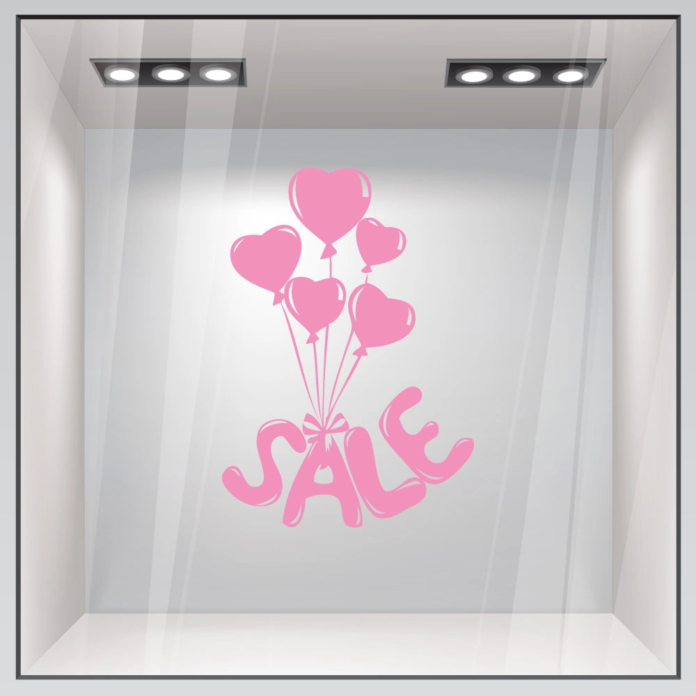 Αυτοκολλητο Εκπτωσεων BALLOON SALES