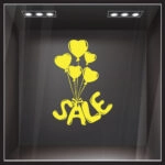 Αυτοκολλητο Εκπτωσεων BALLOON SALES