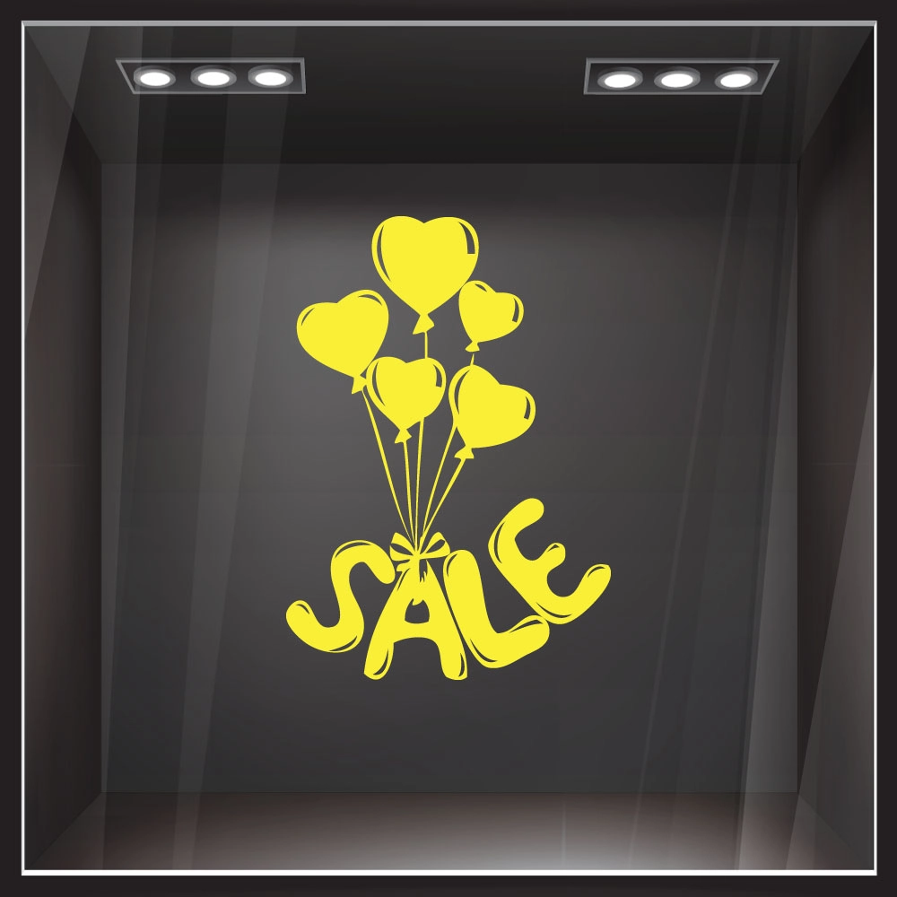 Αυτοκολλητο Εκπτωσεων BALLOON SALES