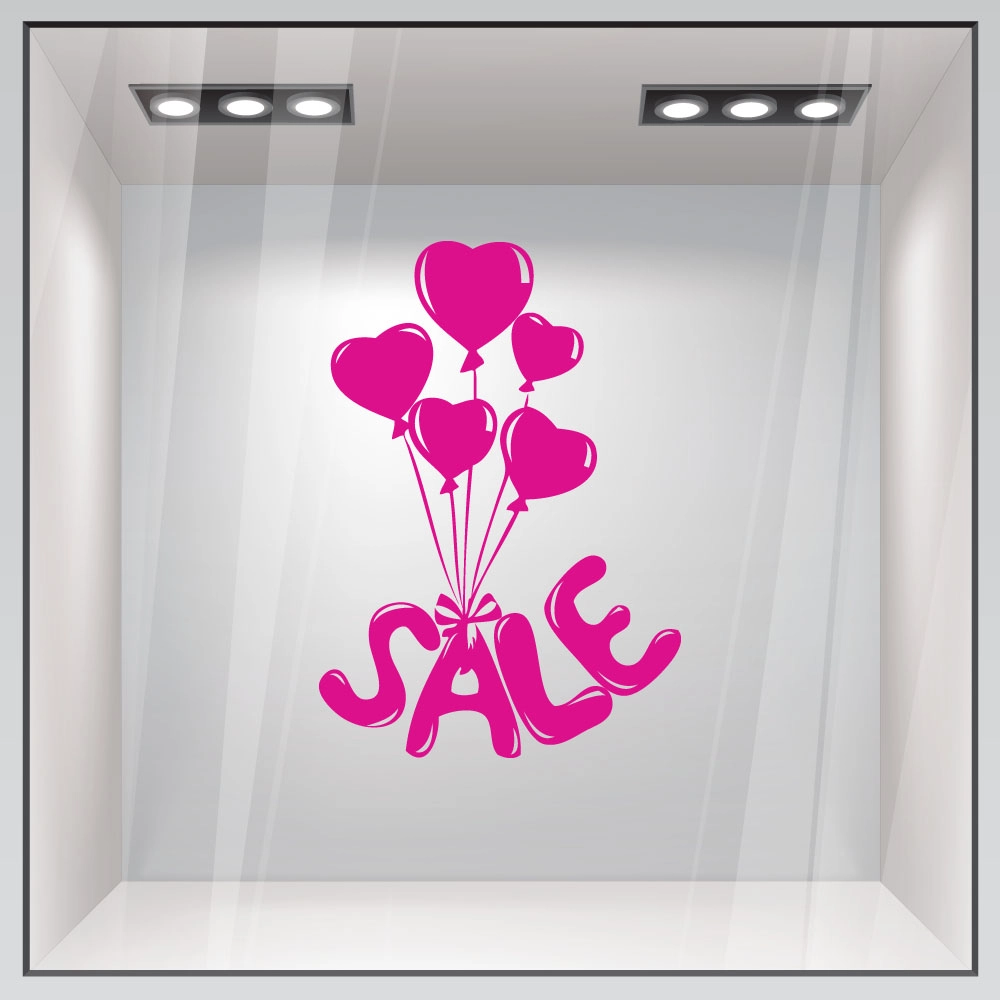 Αυτοκολλητο Εκπτωσεων BALLOON SALES