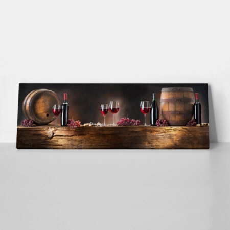 Πίνακας Πανοραμικός BARREL WINE - Food and Drink Sticky 1