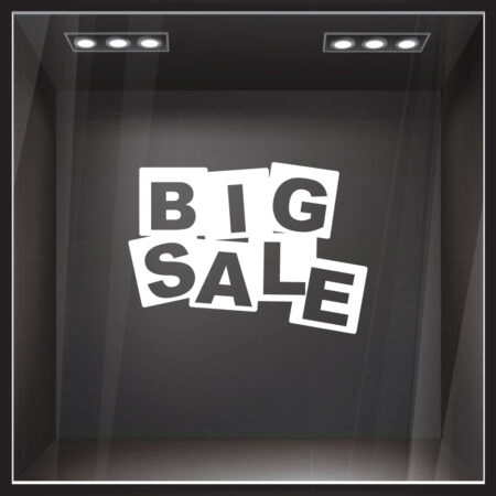 Αυτοκολλητο Εκπτωσεων BIG SALE - Αυτοκόλλητα εκπτώσεων Sticky 1