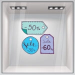 Αυτοκολλητο Εκπτωσεων SALES C56