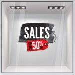 Αυτοκολλητο Εκπτωσεων SALES C59
