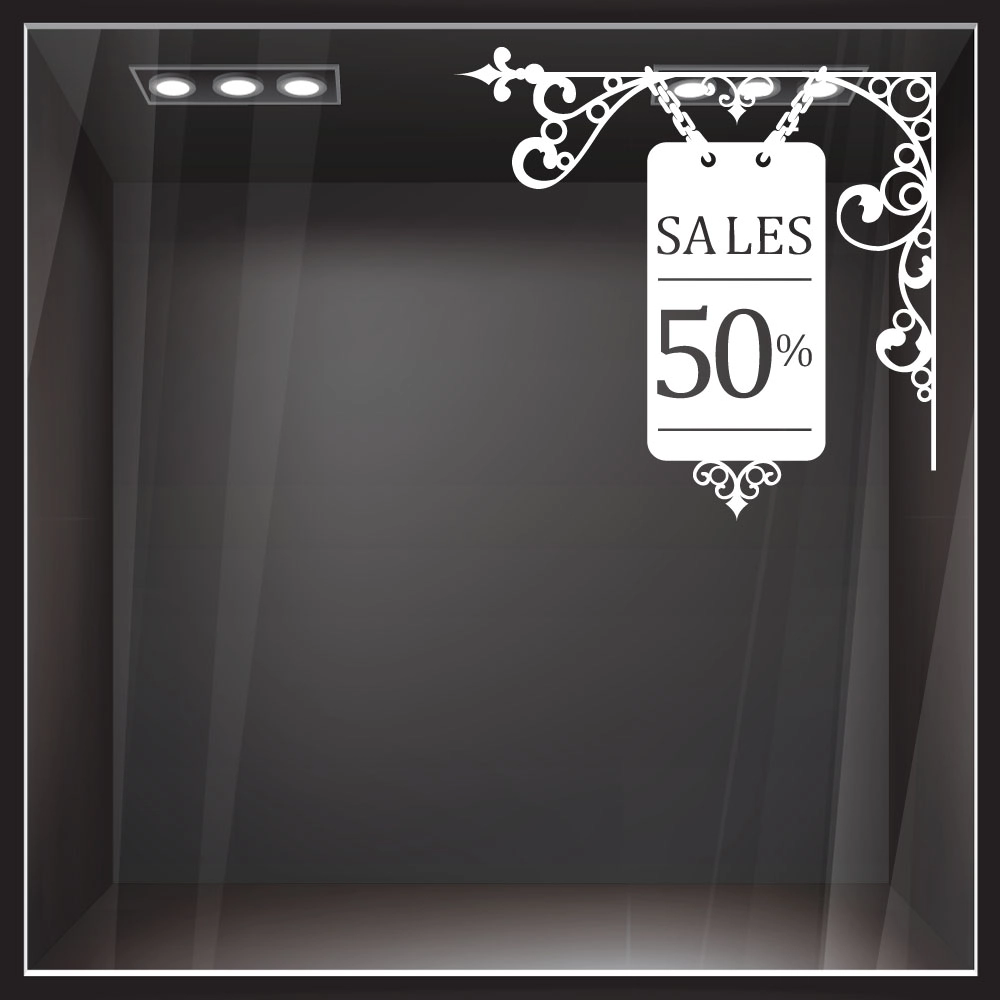 Αυτοκόλλητο εκπτώσεων Sales Sticker 12