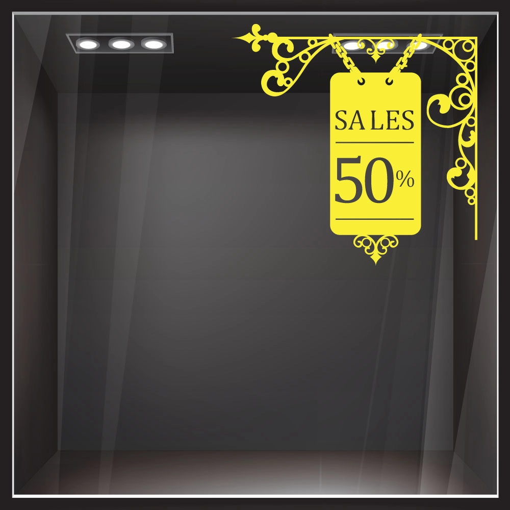 Αυτοκόλλητο εκπτώσεων Sales Sticker 12