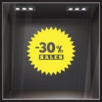 Αυτοκολλητο Εκπτωσεων SALES 49