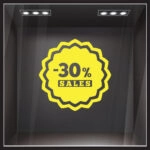 Αυτοκολλητο Εκπτωσεων SALES 50