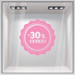Αυτοκολλητο Εκπτωσεων SALES 51