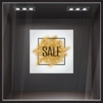 Αυτοκολλητο Εκπτωσεων GLITTER SALES
