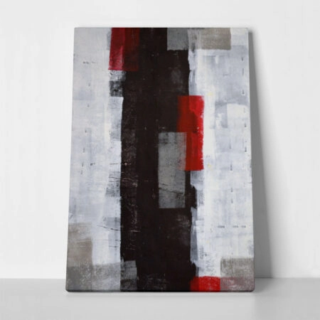 Πινακας σε καμβά GREY ABSTRACT - Αφηρημενα και Abstract Sticky 1