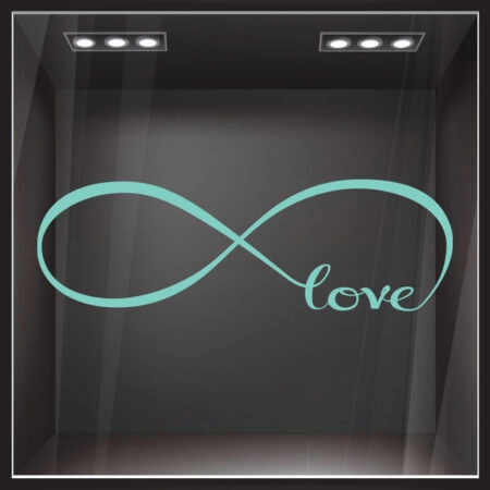Αυτοκόλλητο βιτρίνας INFINITE LOVE -  Sticky 3