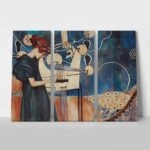 Τρίπτυχος Πινακας KLIMT MUSIC