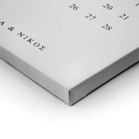 Πίνακας σε καμβά LOVE CALENDAR - Αγαπη - Ερωτας Sticky 2