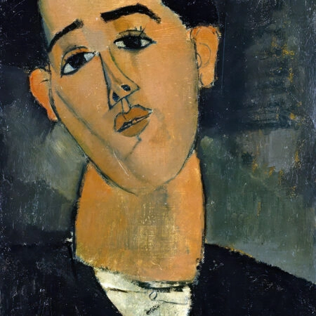 Πινακας σε καμβά MODIGLIANI - PORTRAIT OF JUAN GRIS - Modigliani Amedeo Sticky 6