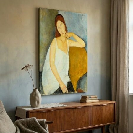 Πινακας σε καμβά MODIGLIANI - JEANNE HEBUTERNE - Modigliani Amedeo Sticky 3