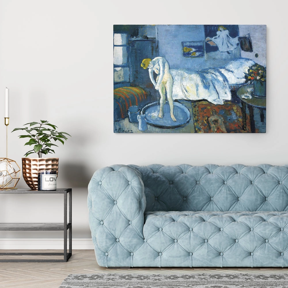 Πινακας σε καμβά PICASSO - A BLUE ROOM