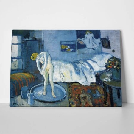 Πινακας σε καμβά PICASSO - A BLUE ROOM - Pablo Picasso Sticky 1