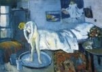 Πινακας σε καμβά PICASSO - A BLUE ROOM