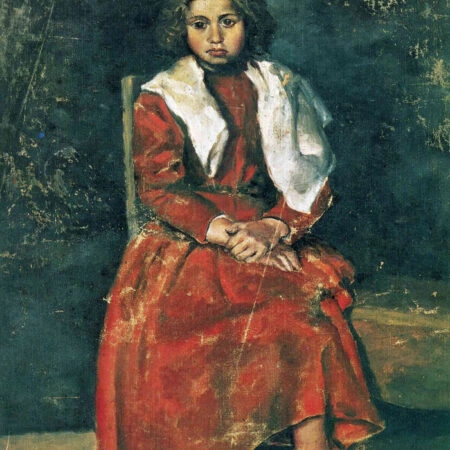 Πινακας σε καμβά PICASSO - BAREFOOT GIRL - Pablo Picasso Sticky 5