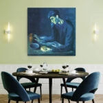 Πίνακας Τετράγωνος PICASSO - BREAKFAST OF A BLIND MAN