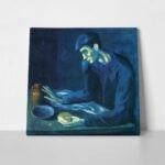 Πίνακας Τετράγωνος PICASSO - BREAKFAST OF A BLIND MAN
