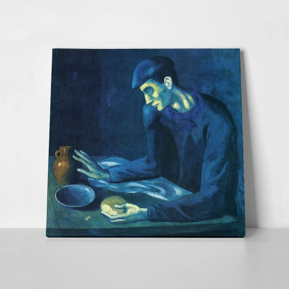 Πίνακας Τετράγωνος PICASSO - BREAKFAST OF A BLIND MAN