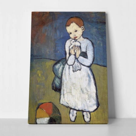 Πινακας σε καμβά PICASSO - CHILD WITH DOVE - Pablo Picasso Sticky 1